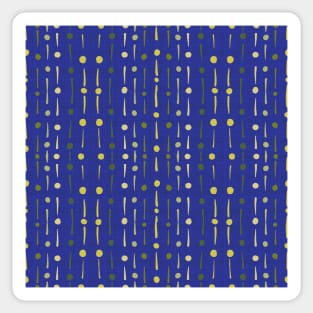 Dots and lines up and down Sticker